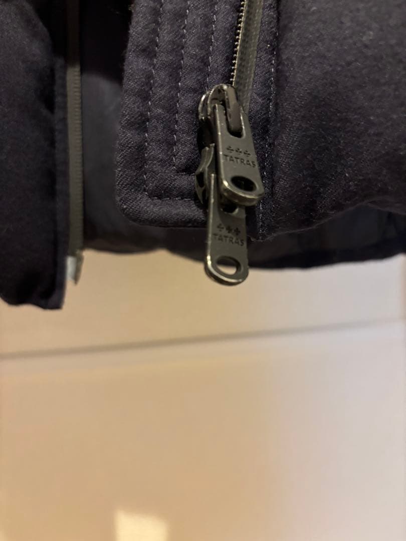 【やなぎ】タトラス　メンズ　ダウン　アゴルド　ネイビー