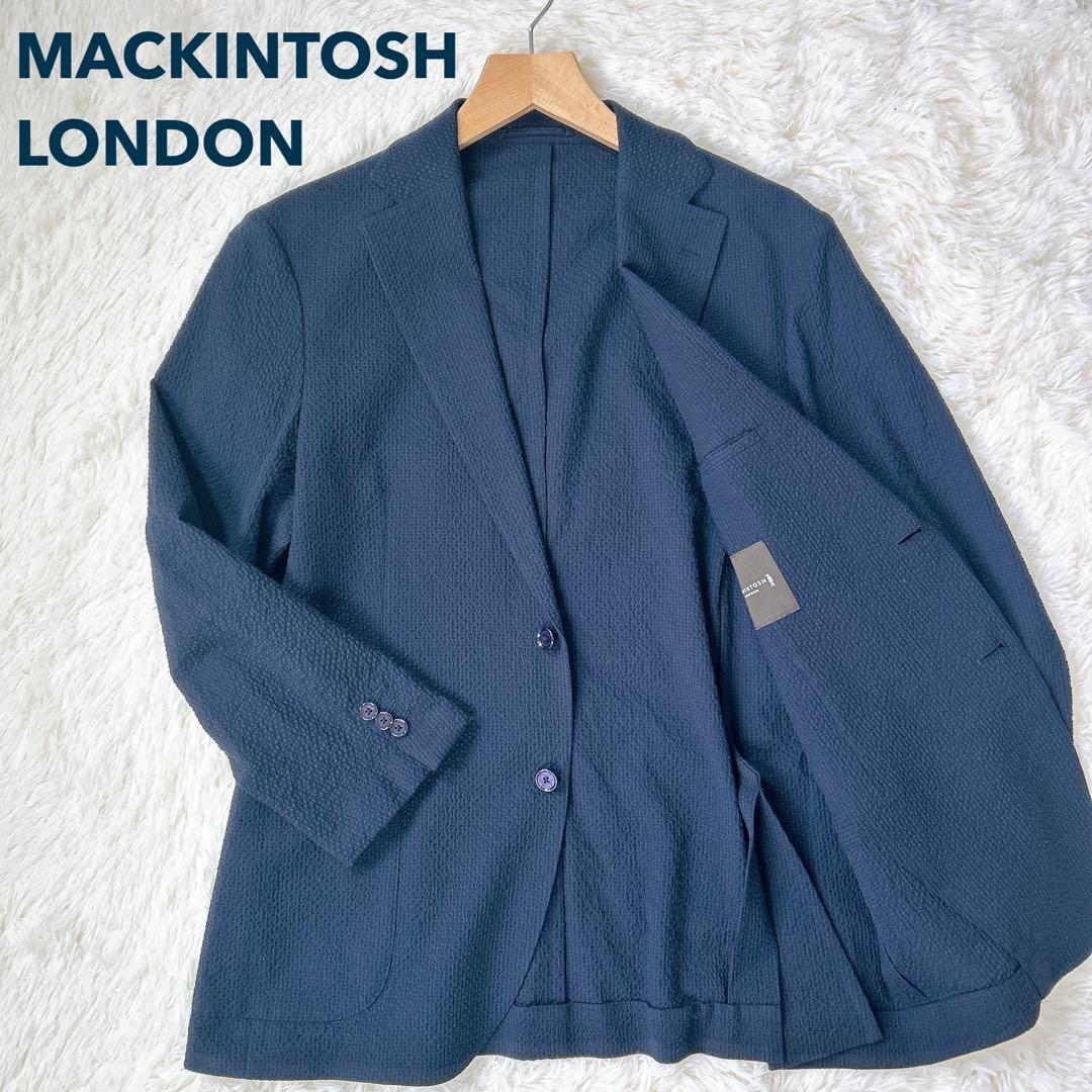 【美品】MACKINTOSH テーラード ネイビー LL 40 大きいサイズ