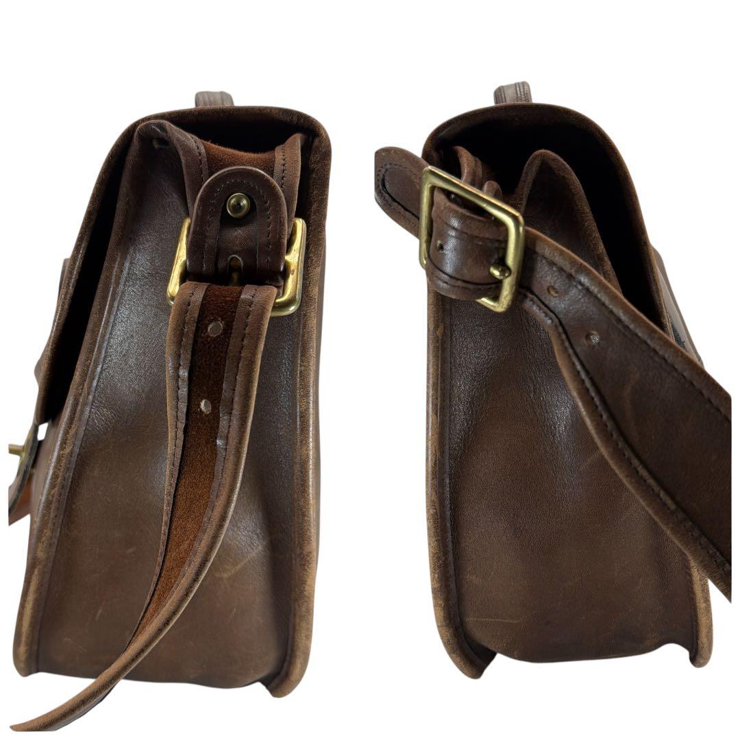 良品 オールドコーチ ビジネスバッグ ヴィンテージ ブラウン 5107 希少品