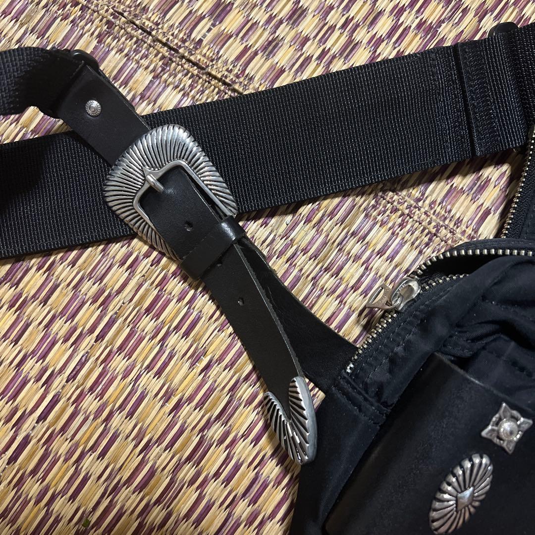 最終値下げ　TOGA×PORTER ベルトバック　ウエストポーチ ブラック
