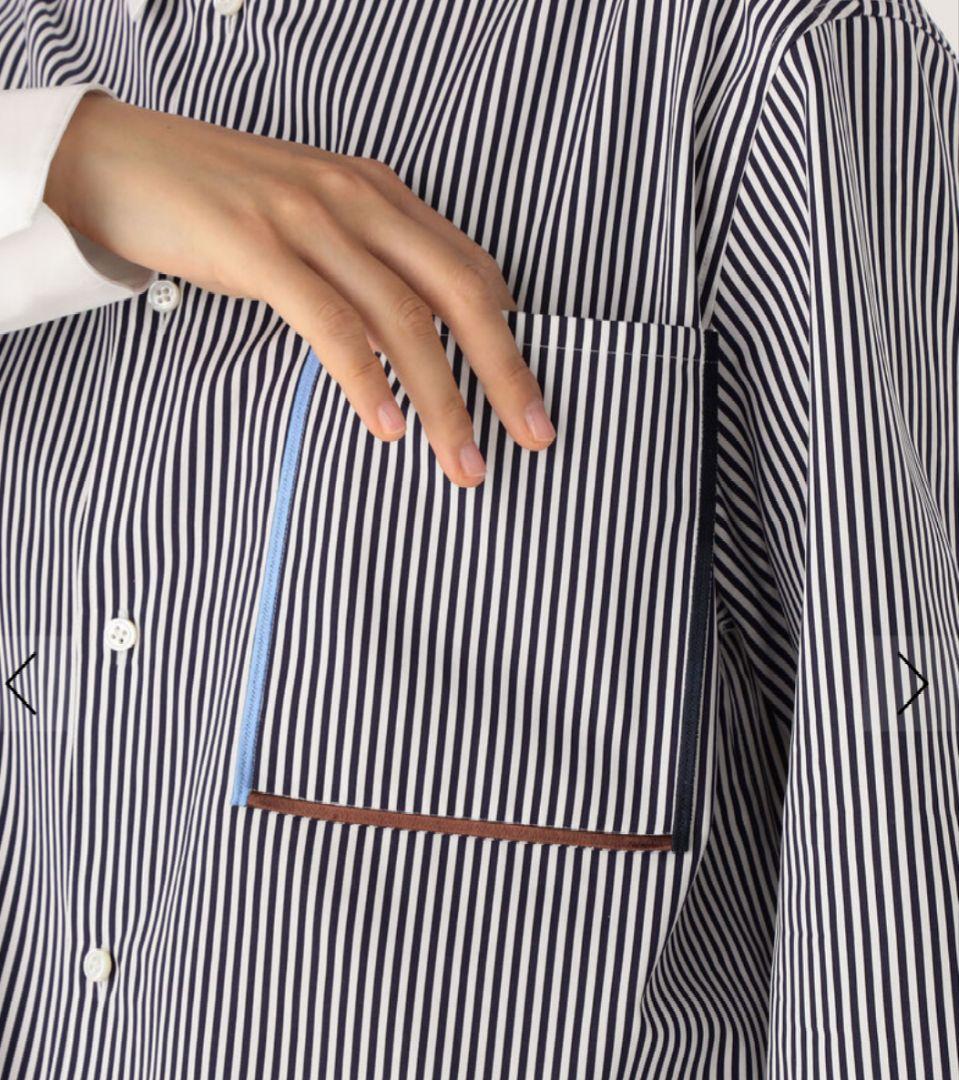 トゥモローランドビーストライプロングシャツ