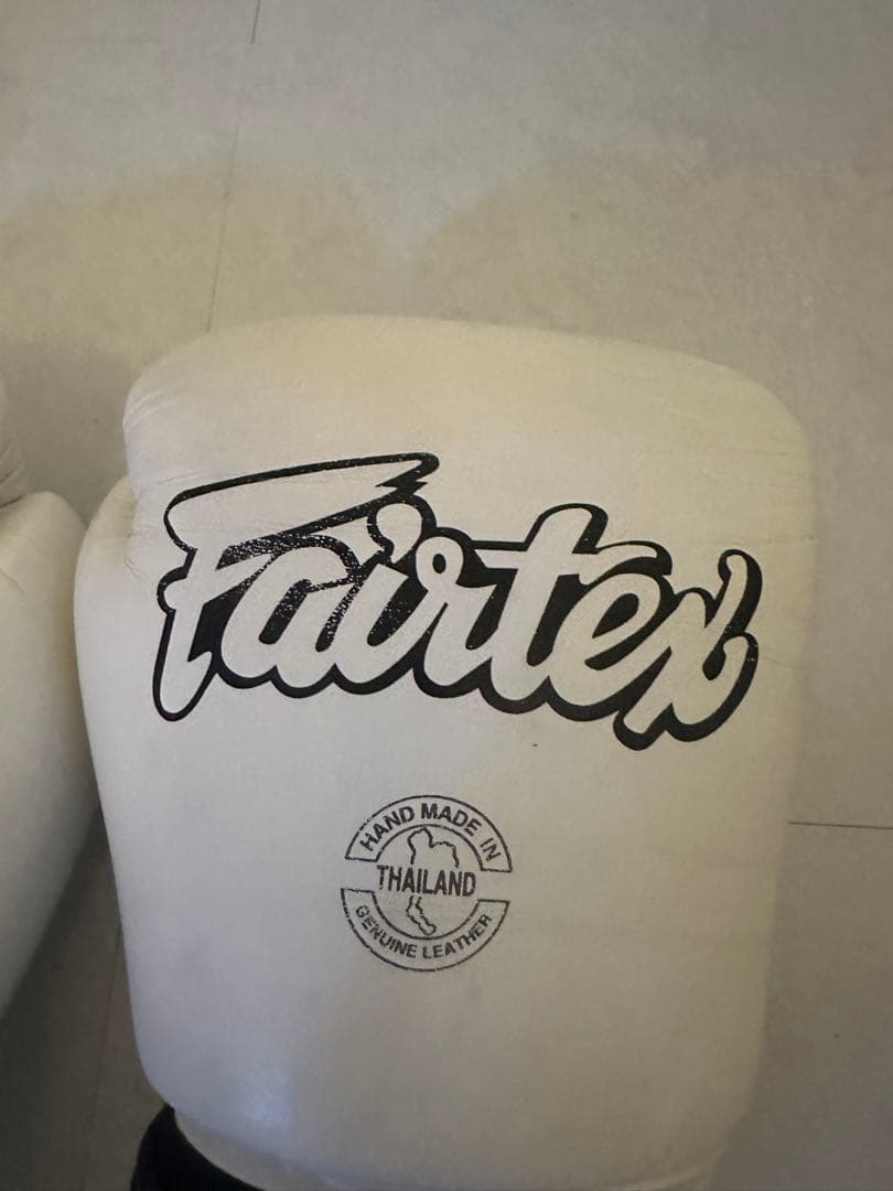 Fairtex ボクシンググローブ ホワイト
