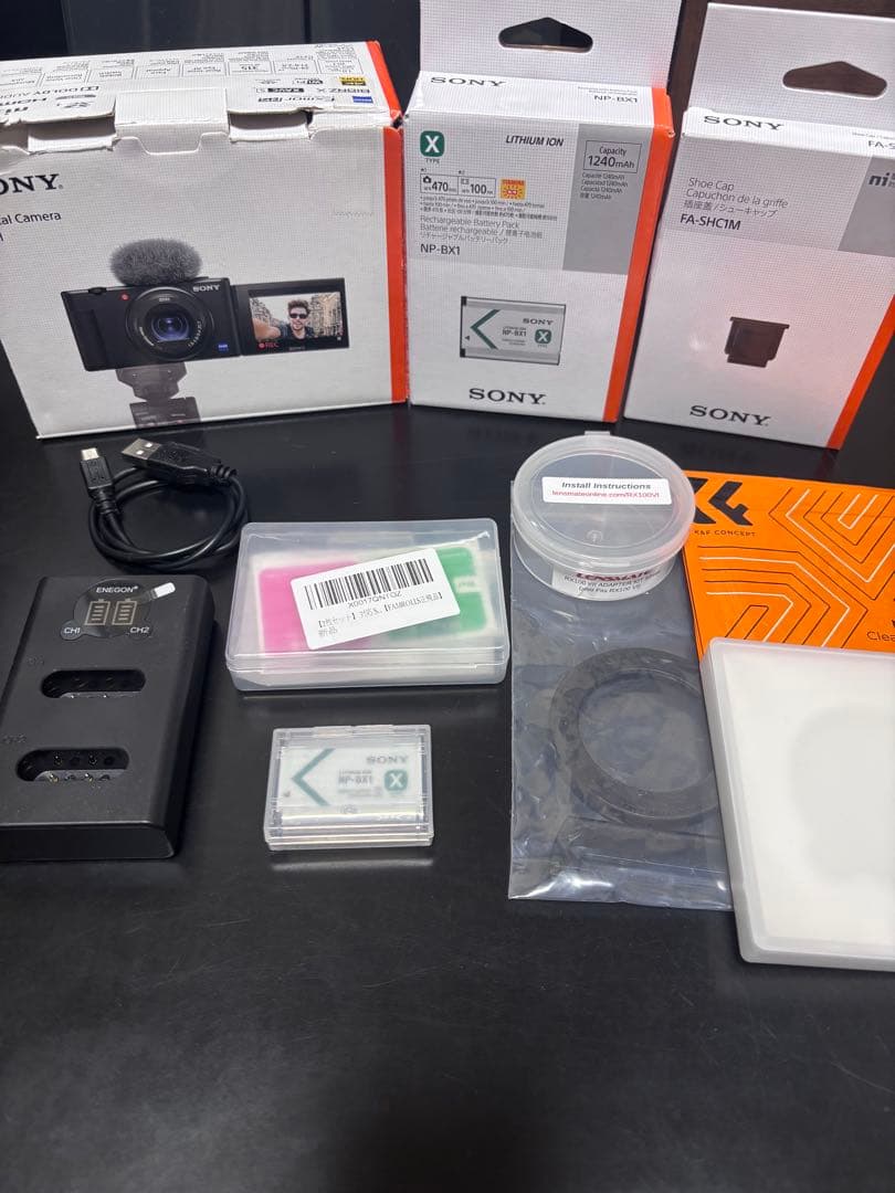 【美品】SONY デジタルカメラZV-1 本体　付属品多数