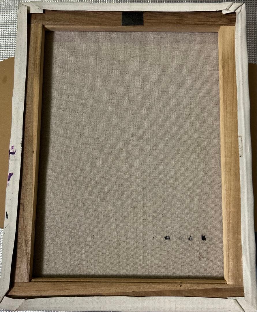 連鎖する変化　アクリル画　原画