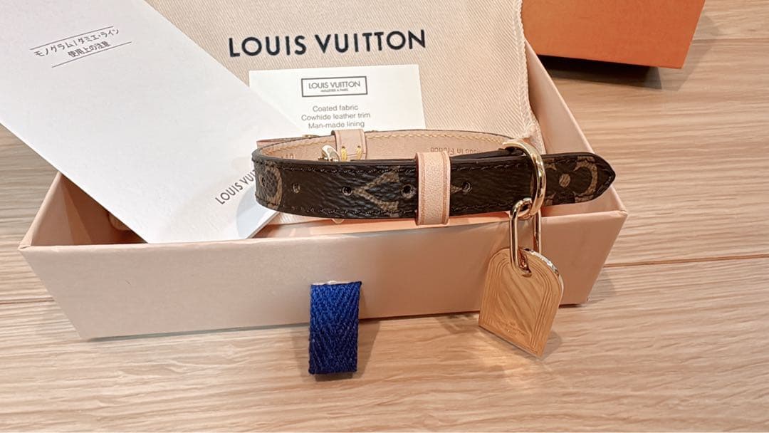 ルイヴィトン　リボン首輪