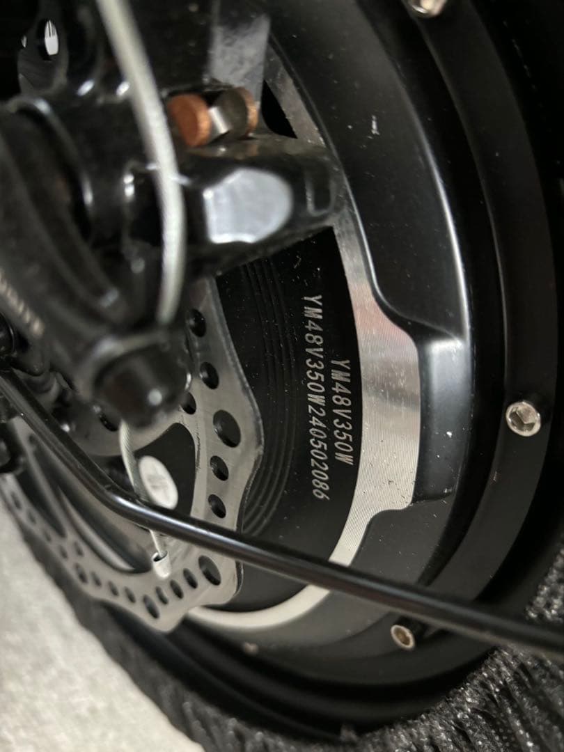 送料込み/新品/ハイスペック/折りたたみ/電動アシスト自転車/黒/ 引取割あり