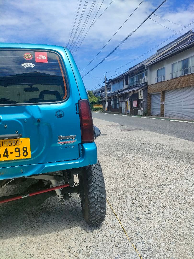 ジムニー JB23 ボディリフト、5インチアップ 部品取りに 車検長い 石川県