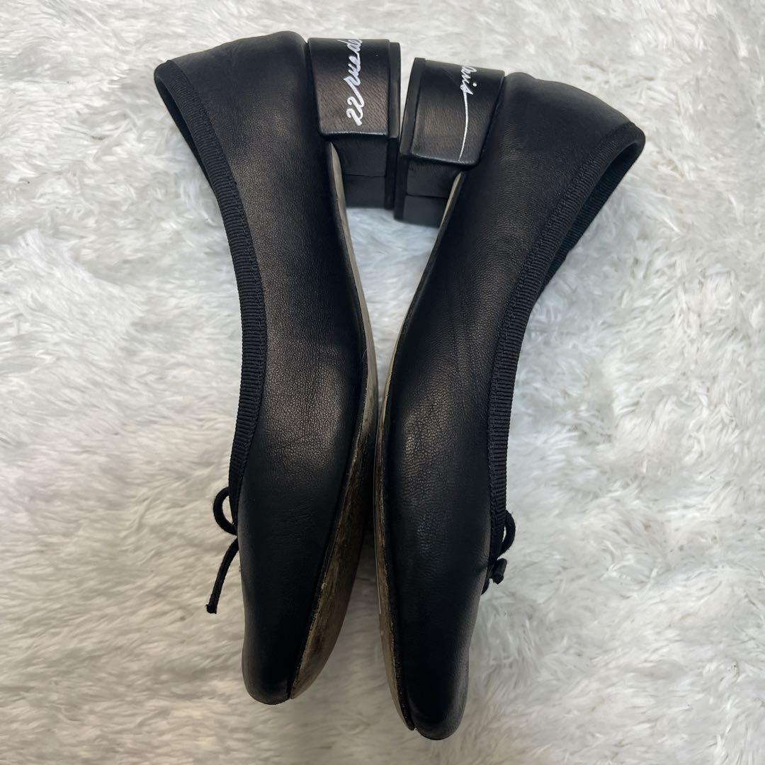 レア✨レペット Repetto サンドリオン バレエシューズ　ブラック レザー