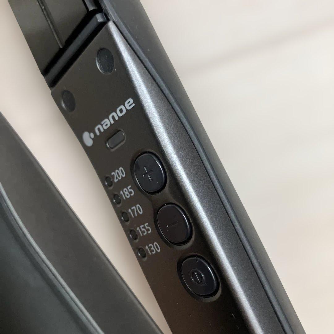Panasonic nanocare ストレートヘアアイロン 黒