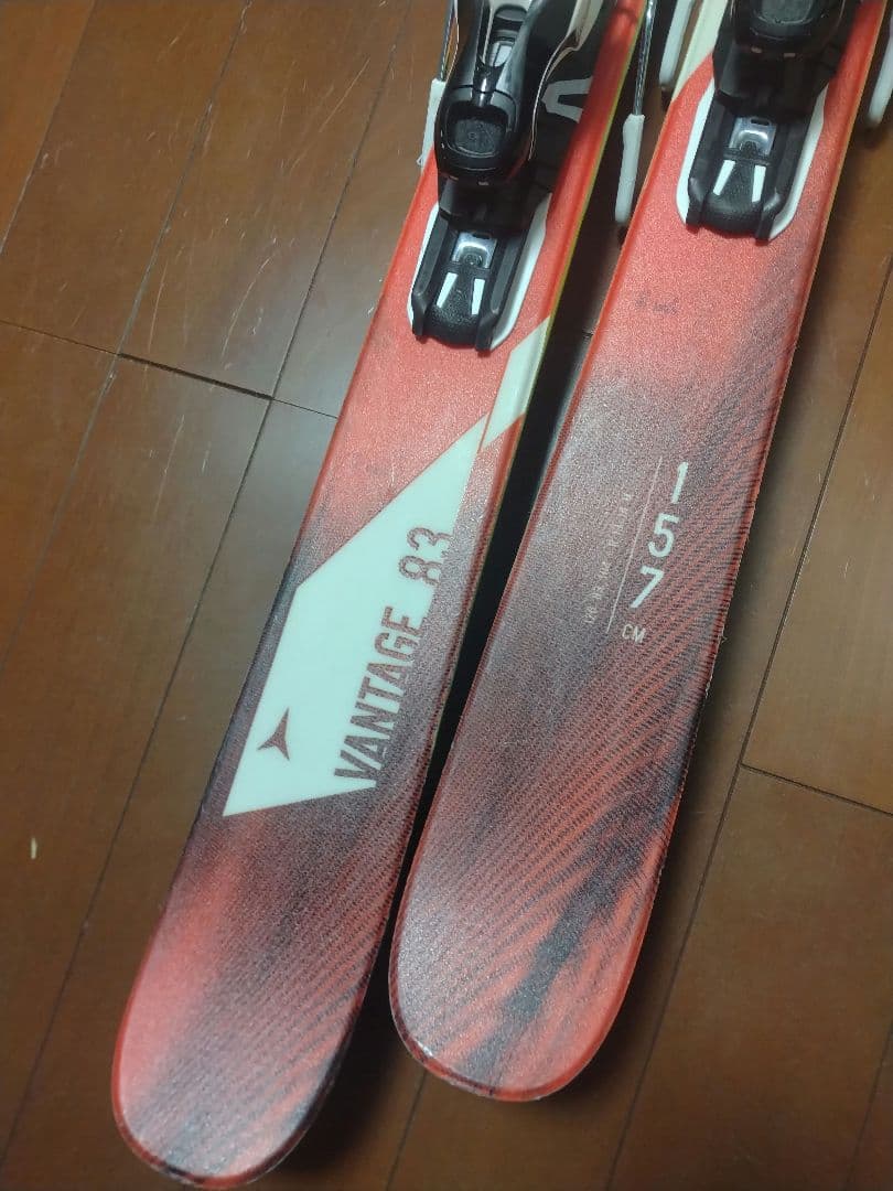 【美品☆】157cm　ATOMIC セミファットスキー板セット♪