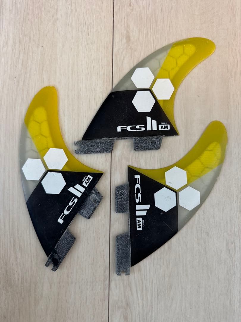 FCS II AM サーフボードフィンsmall 3枚セット