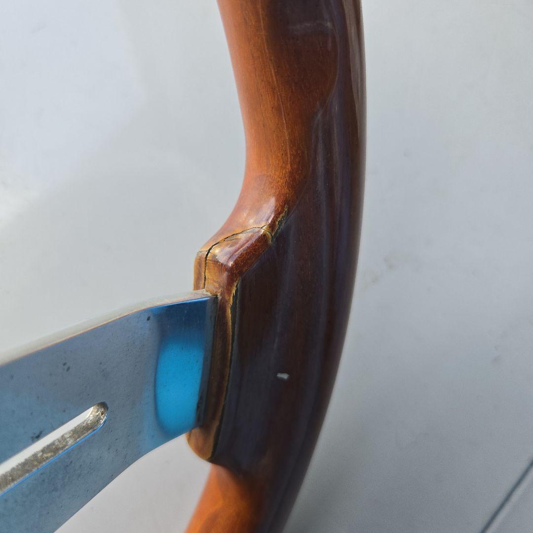 ウッド ステアリングホイール 3本スポーク