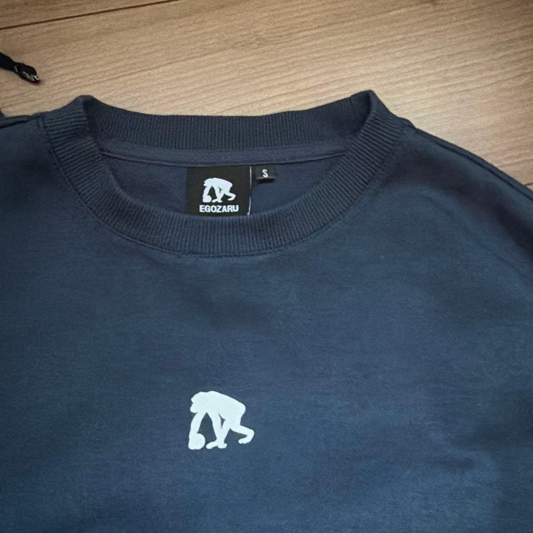 美品　エゴザル　スウェット　上下セット　ネイビー　S egozaru