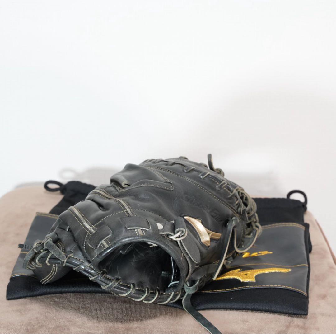 【美品】Mizuno Global Elite 軟式 キャッチャーミット