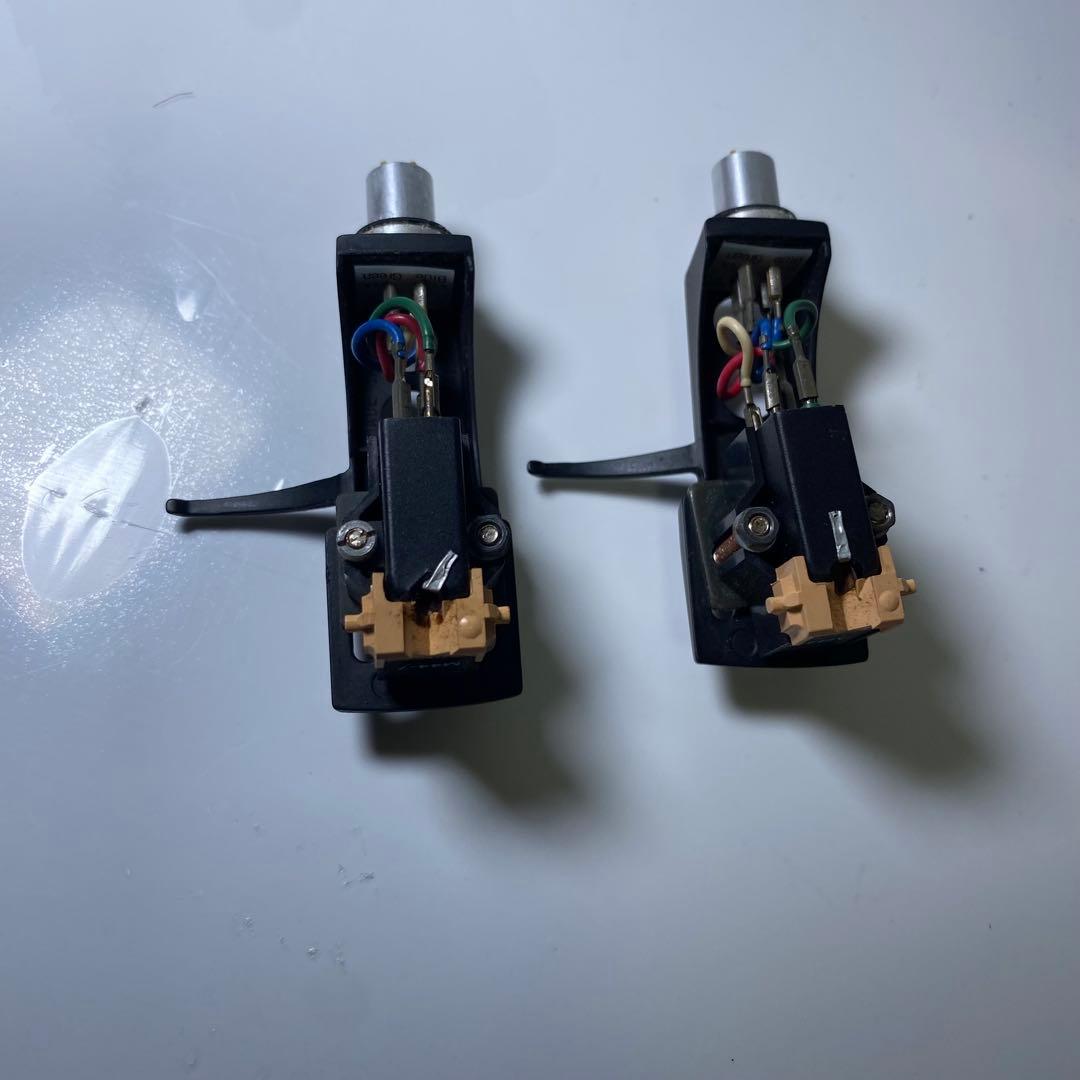 Technics SHURE M44-7 レコードカートリッジ 2個