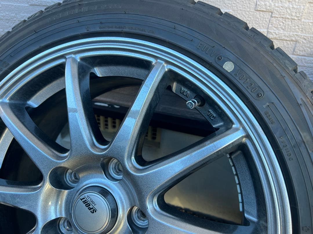 16インチ　スタッドレスタイヤ ホイール4本セット PCD114.3 5穴