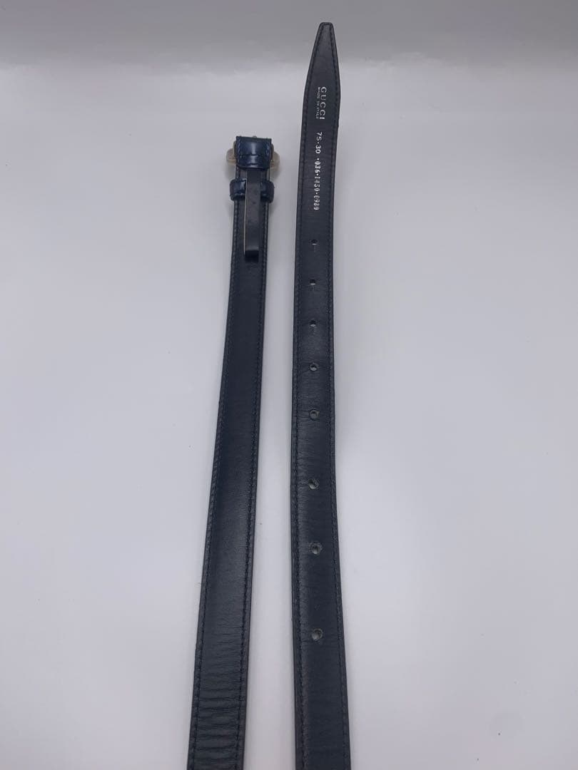 GUCCI グッチインターロッキングG ベルト シルバー レディース