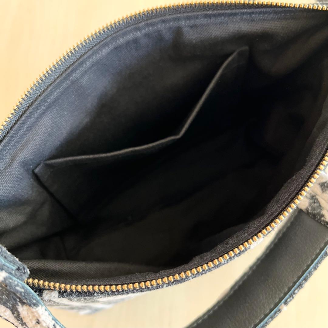 ミナペルホネンLulu beige 持ち手付きショルダーバッグMB601-093