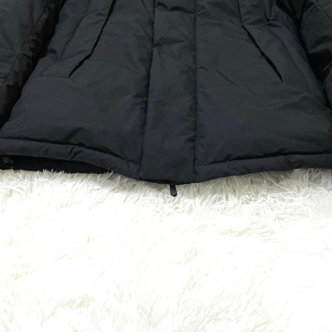 ファーストダウン フリークスストア別注 ショートパネルダウンジャケット 黒