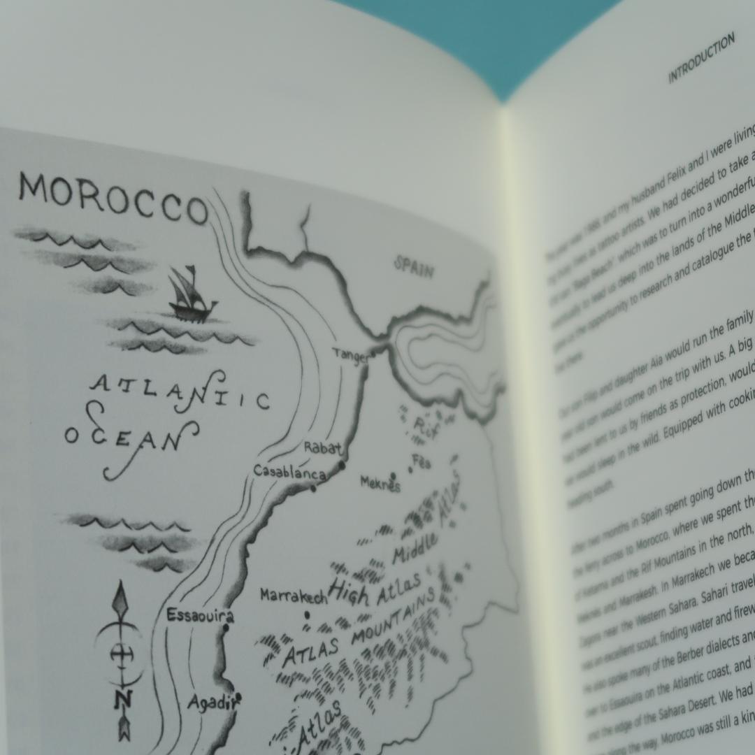 セール！　洋書 　Berber Tattooing　モロッコ アトラス　タトゥー