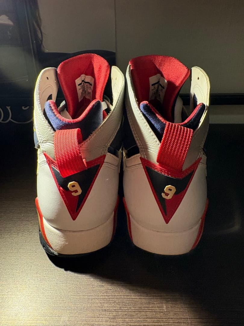 ナイキ エア ジョーダン 7 レトロ \"オリンピック\" 復刻 レア商品