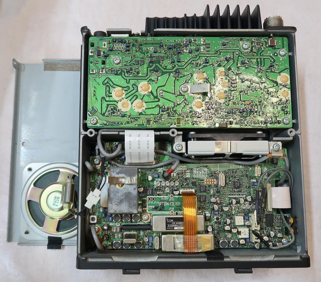 ICOM IC-706MK2GM 50W機 オプションフィルタ装着品