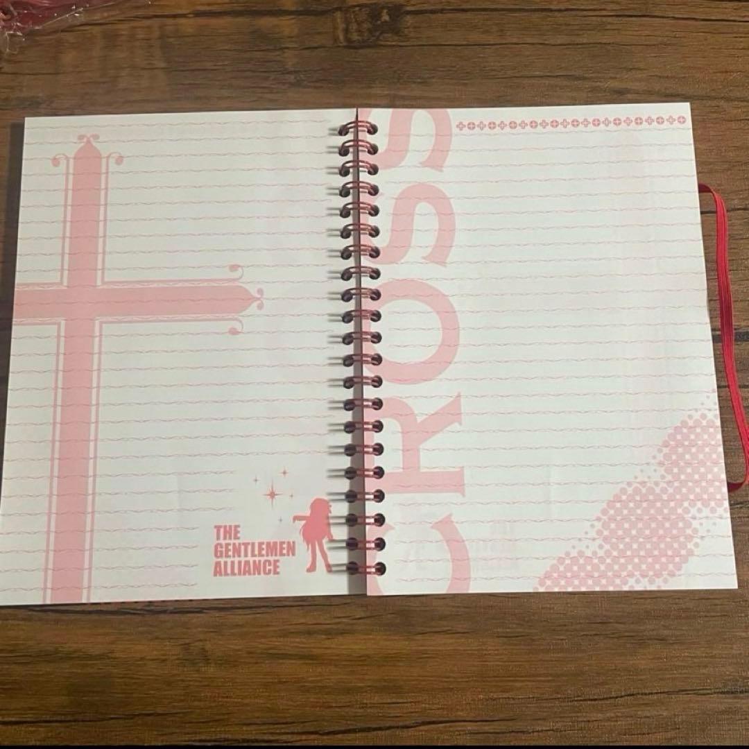 種村有菜　紳士同盟クロス　ノート　シール帳　ケース　りぼん　帝国学園生徒手帳