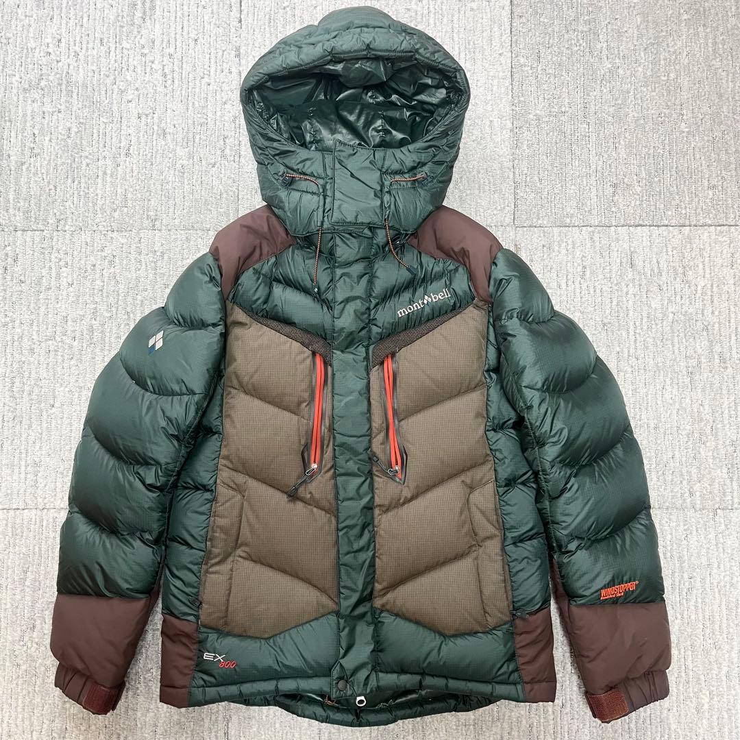激レア 韓国限定 mont-bell モンベル ダウンジャケット グリーン M