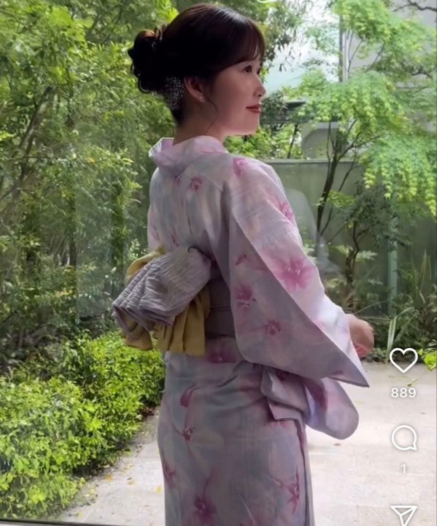 ハーリップトゥ 浴衣 こじはる