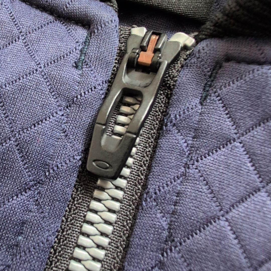 【美品】オークリー　ゴルフ　キルティングフルジップブルゾン　XL