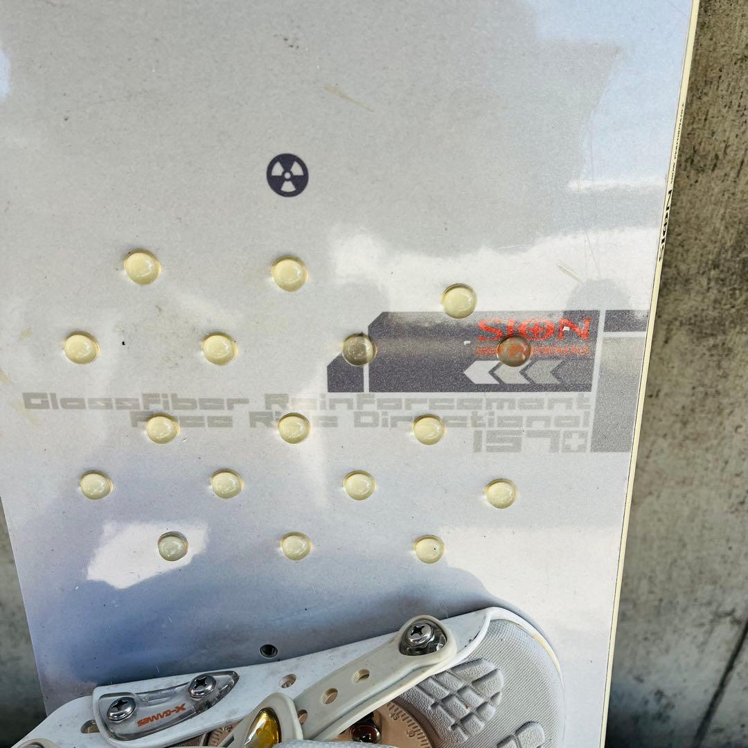 SION スノーボード（バッグとビンディング付き）157cm