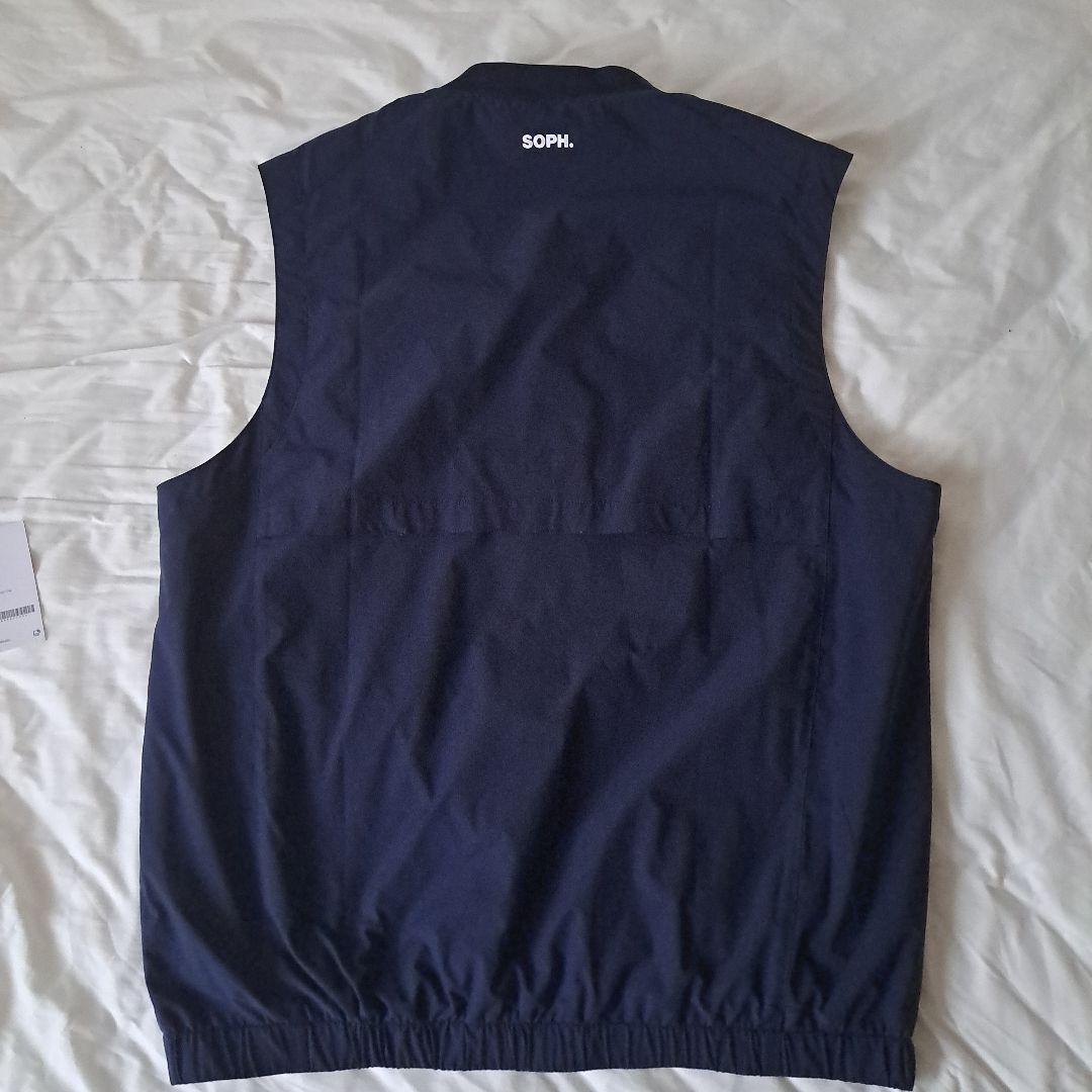 トップス FCRB VENTILATION TRAINING VEST NAVY L