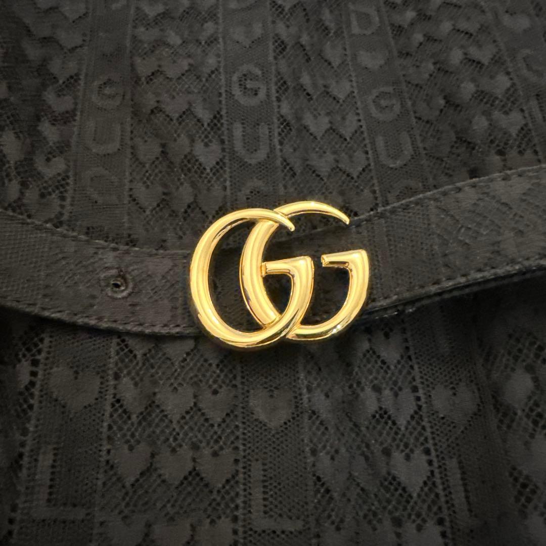 rio ブラックレースドレス GUCCIベルト付き