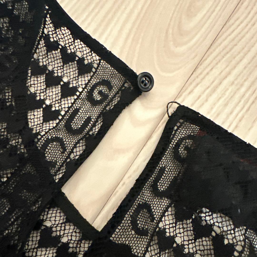rio ブラックレースドレス GUCCIベルト付き