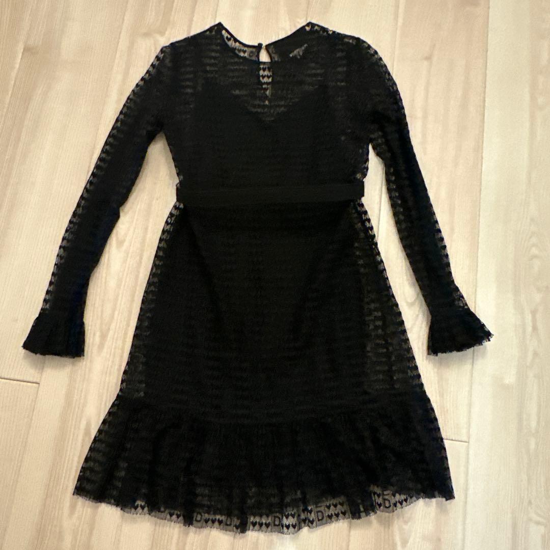rio ブラックレースドレス GUCCIベルト付き