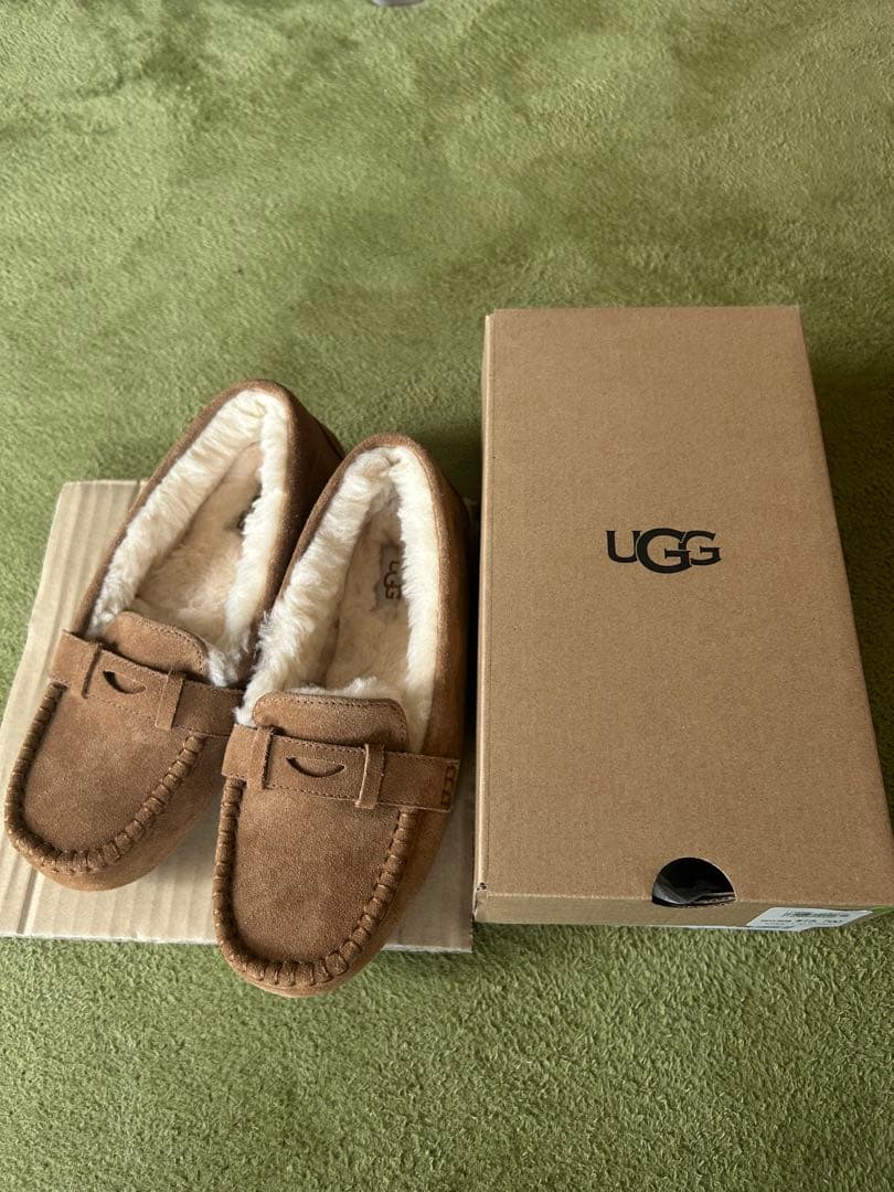 UGG ブラウン モカシン　24cm Willow Moc（ウィロー モック）