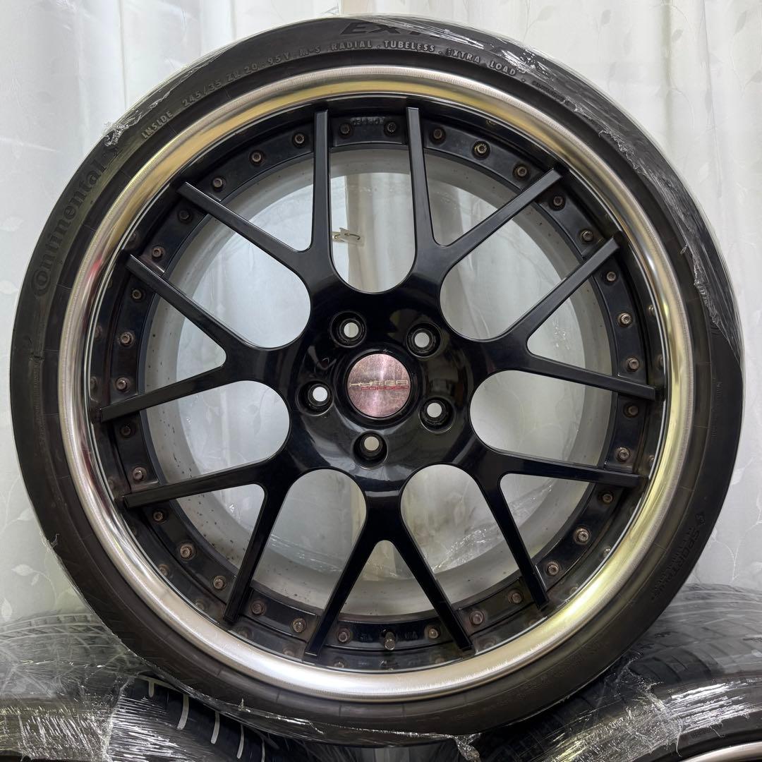 最高級　3Pホイール　タイヤセット HYPERFORGED ハイパーフォージド