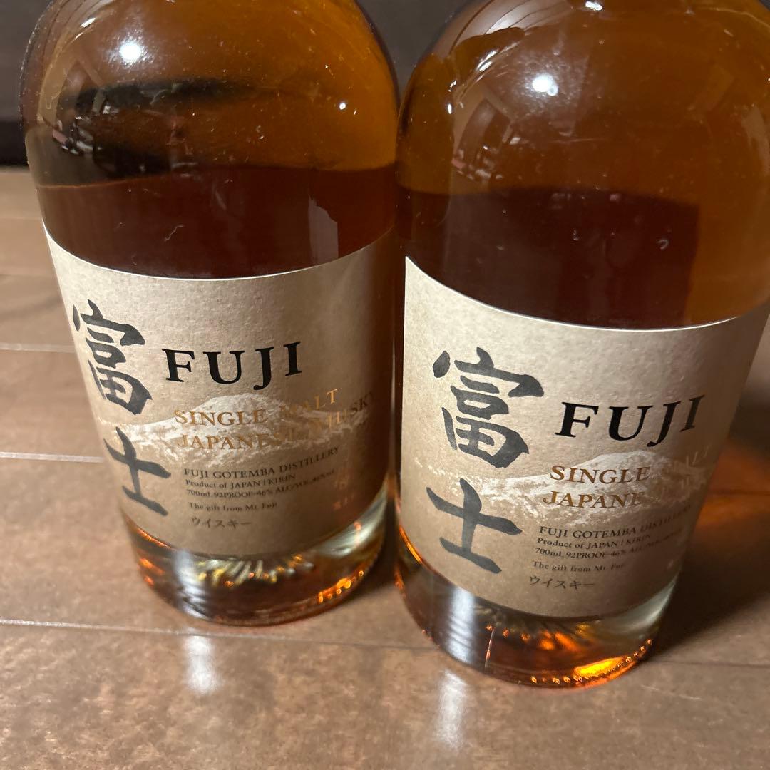 FUJI シングルモルトウイスキー 700ml 2本セット