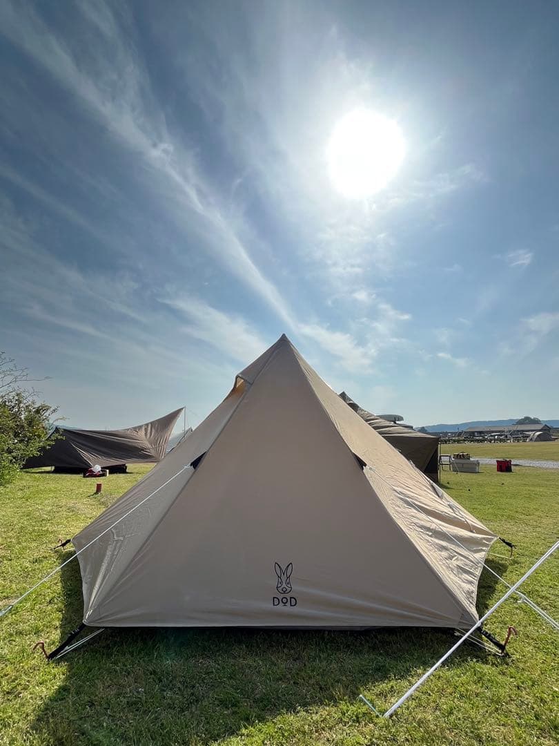 DOD ワンポールテント　グランドシート付き