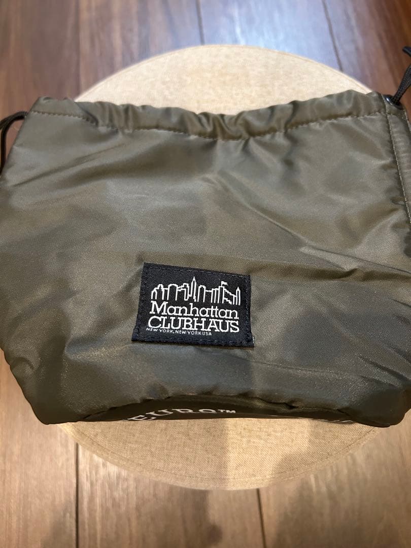 【美品】Manhattan Portage x Clubhaus 巾着
