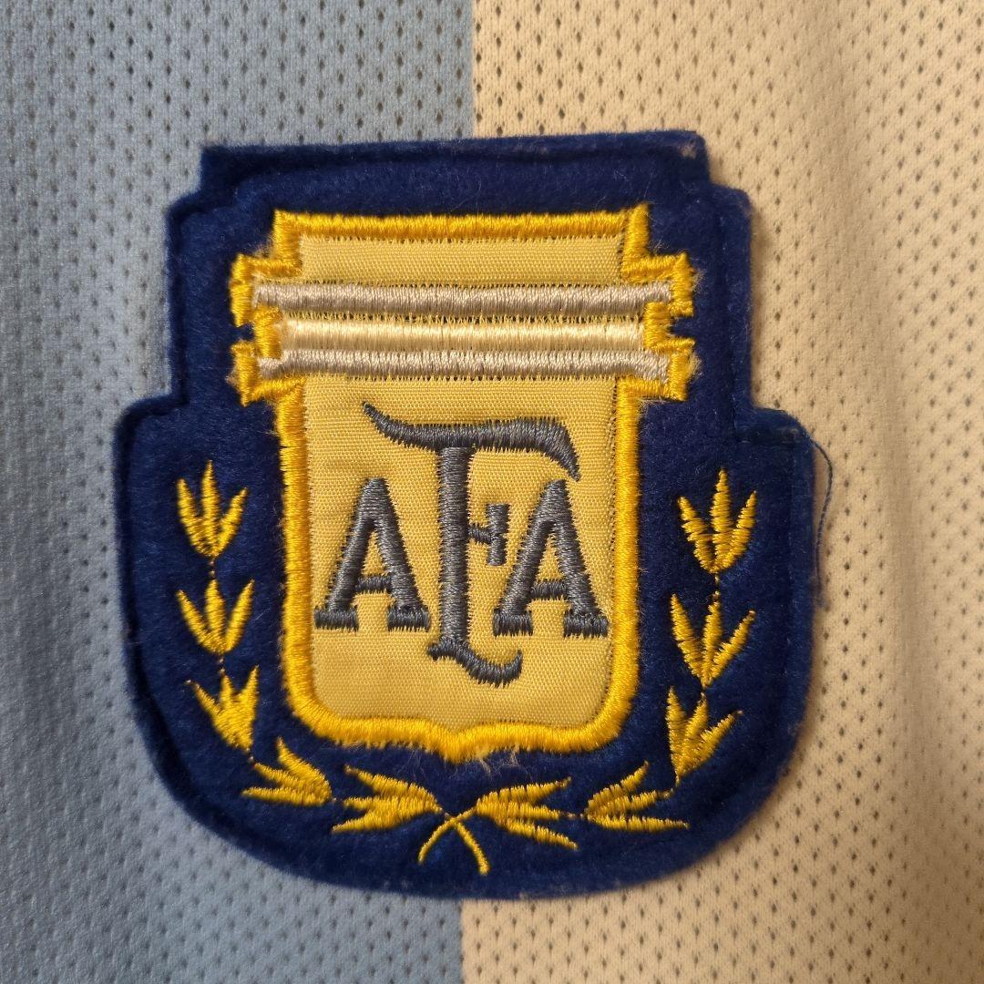 86年メキシコW杯　アルゼンチン代表マラドーナ公式ユニフォーム　ビンテージ