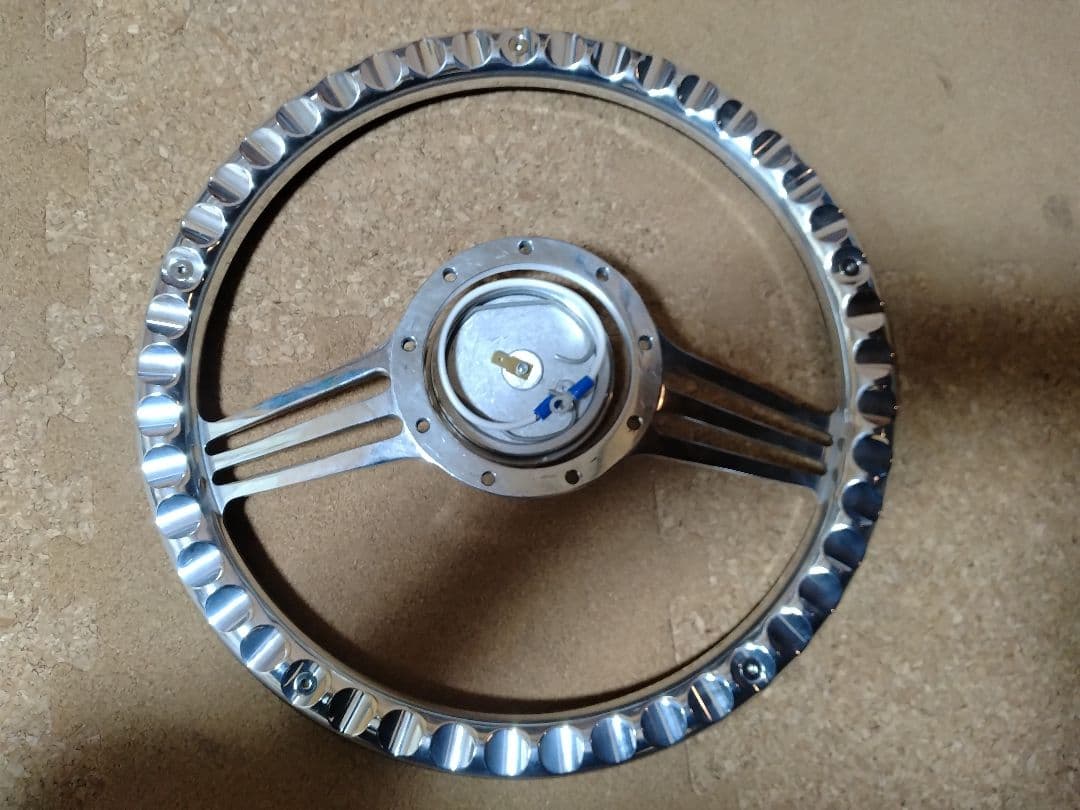 当時物　BUDNIK バドニック　ビレットステアリング