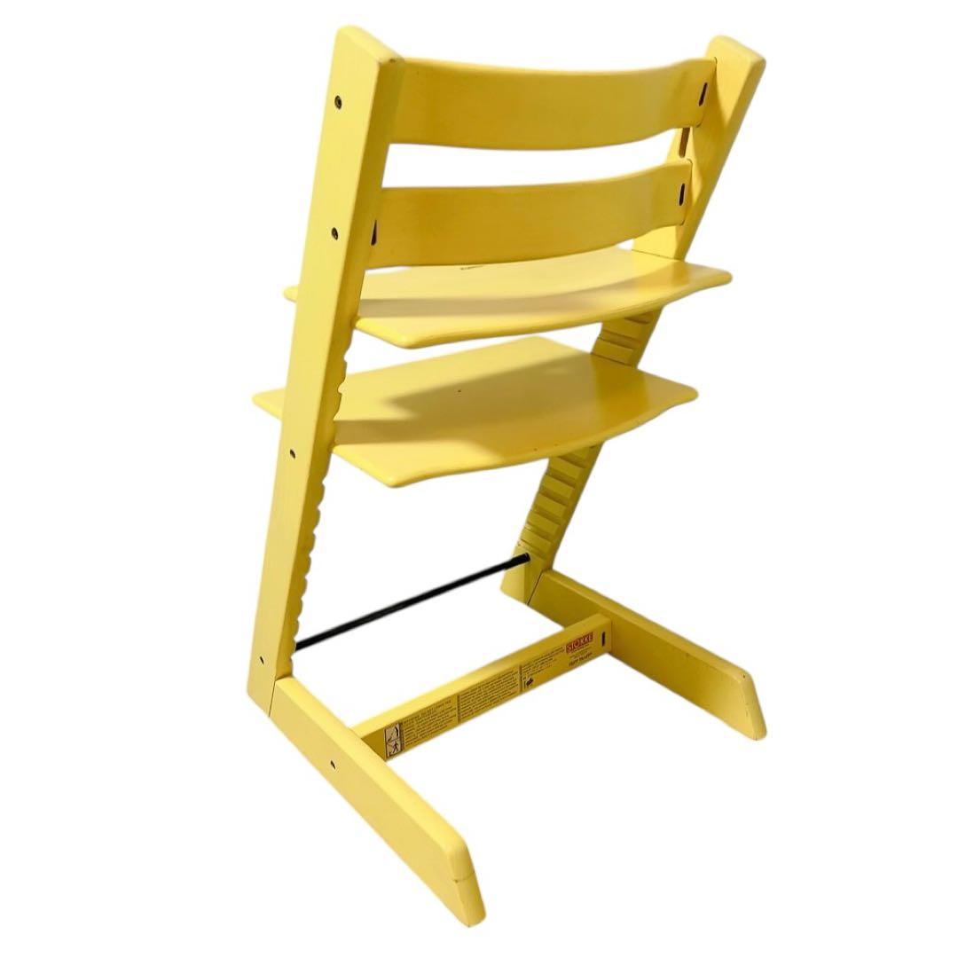 ベビーセット無し！ストッケ トリップトラップ 廃盤色 イエロー ベビーセット