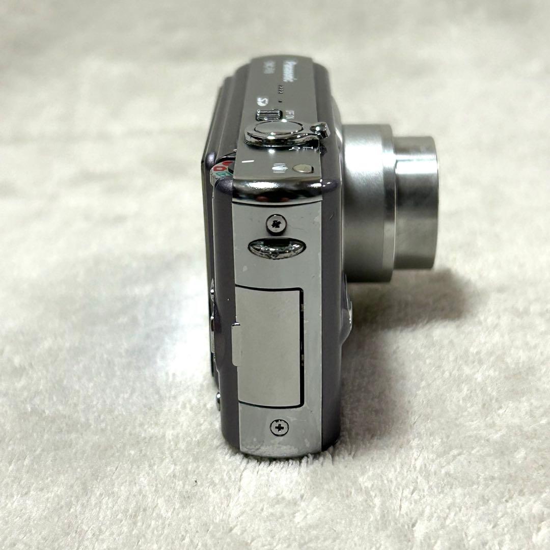【美品 動作確認済】Panasonic LUMIX DMC-FX9 モーブグレー