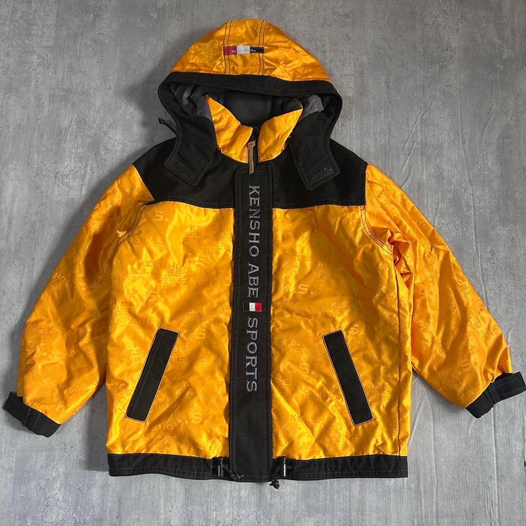 Z207【未使用級】KENSHO ABE スキーウェア 上下セット M-Lサイズ