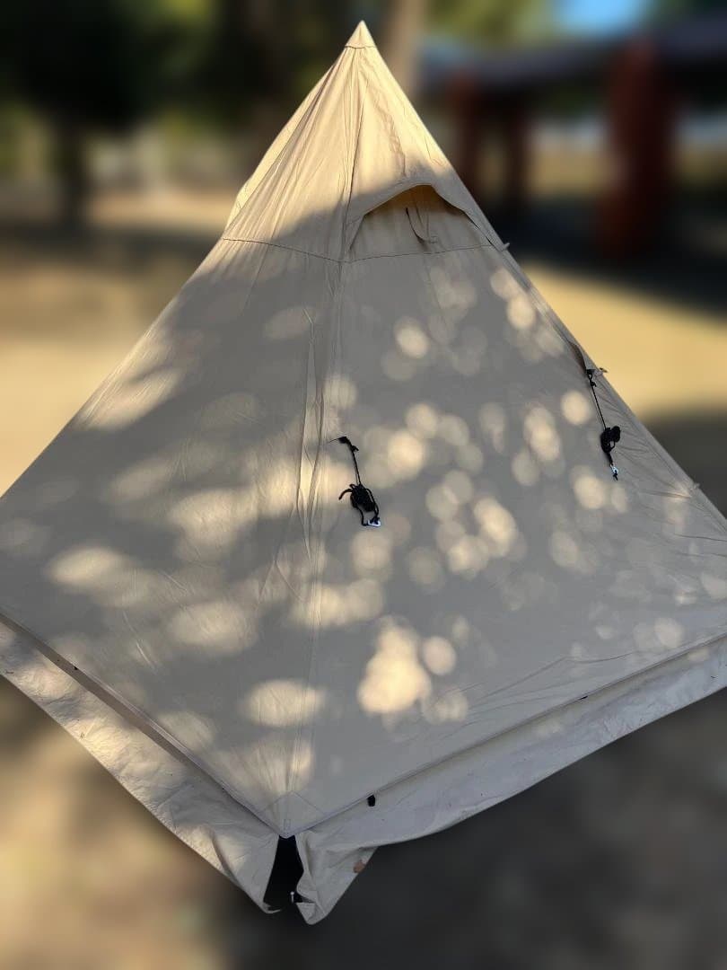 MUSHA DOD ムシャテント ベージュ グランドシート付き