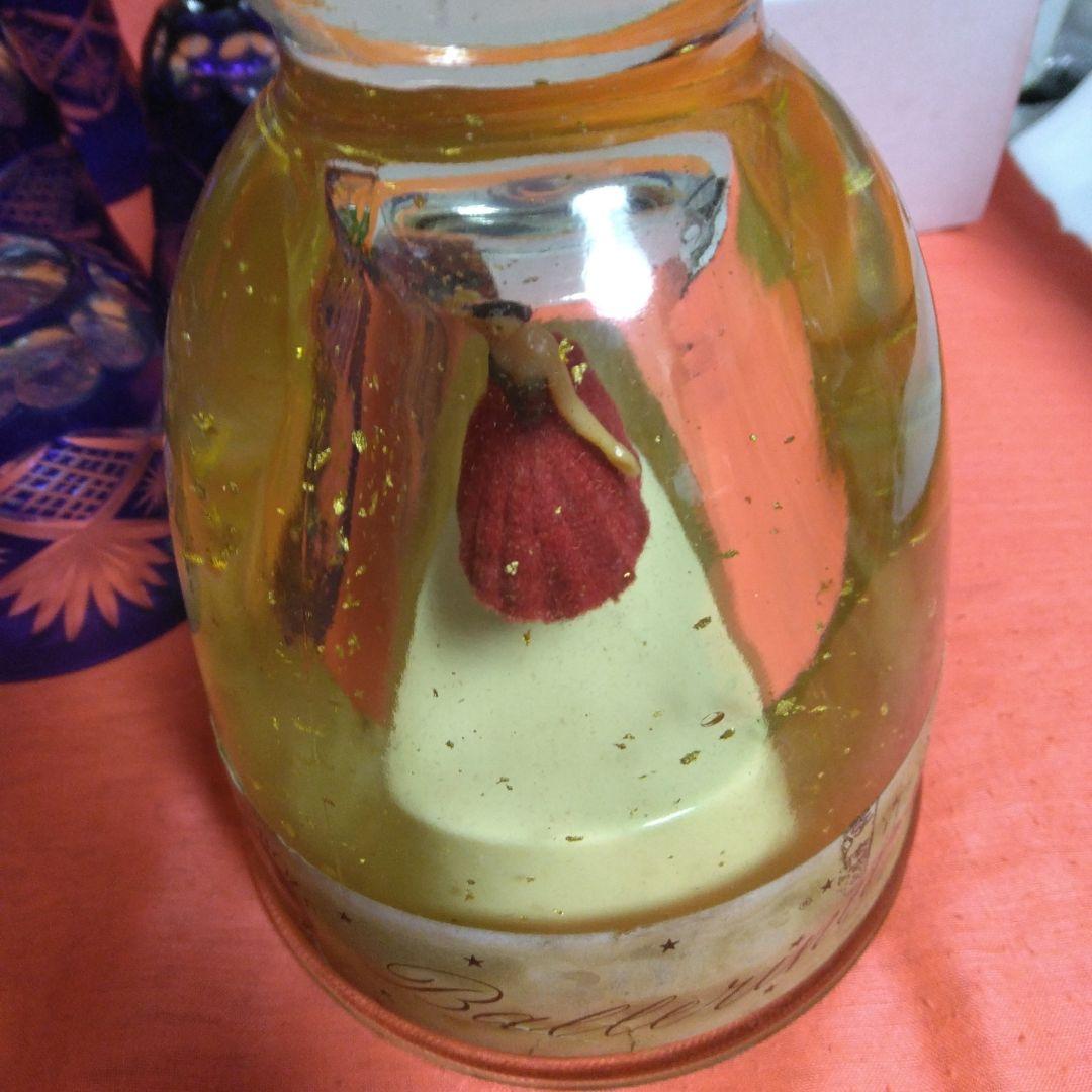 51年前のバルボア～金粉入～リキュール750ml～ナポレオン酒の空瓶～グラス7個