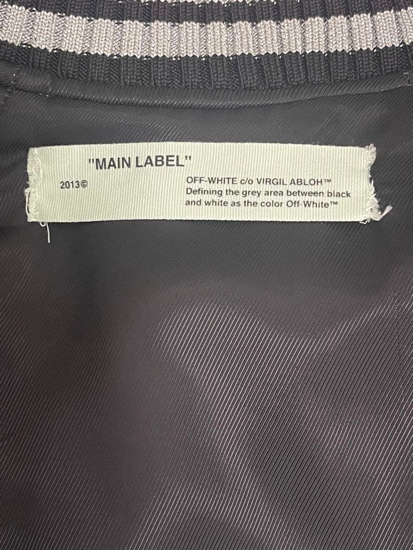 SALE品 未使用 OFF WHITE オフホワイト スカジャン XXS