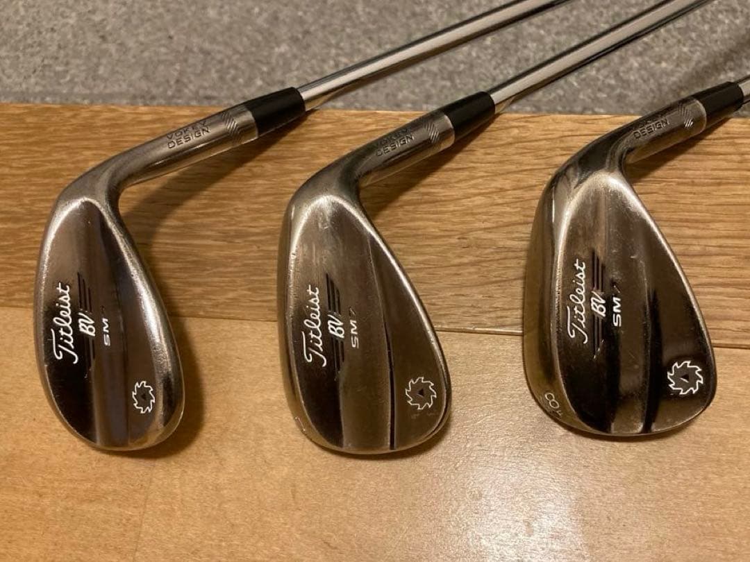 Titleist SM7 ウェッジ 3本セット(48° 52° 58°)