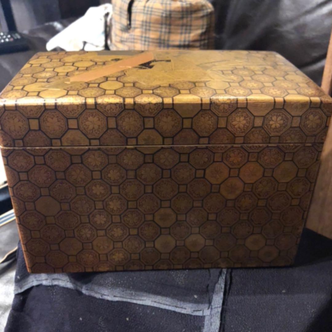 総蒔絵　茶箱　禧尽くし　野立て